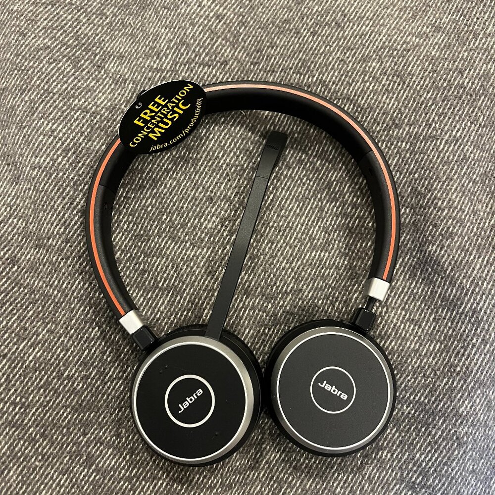 Jabra Evolve 65 MS Wireless Headset - Never used
